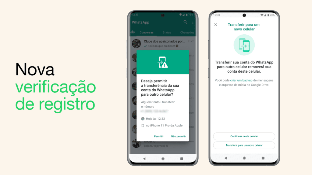 WhatsApp adiciona ferramenta para dificultar roubo de conta